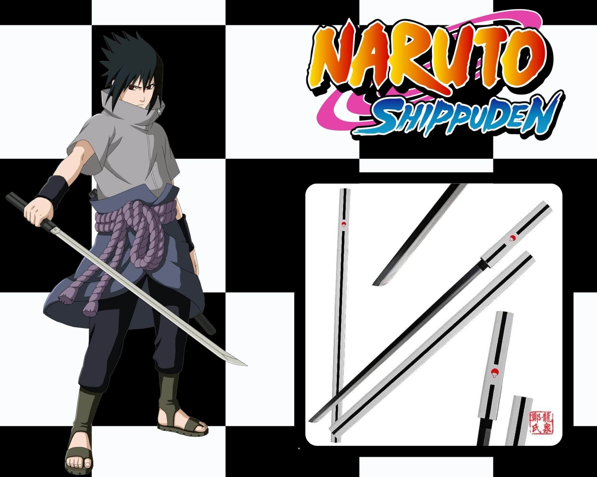 katana de Sasuke dans le manga Naruto
